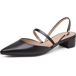 Black Flats Size 10 Pointy Toe